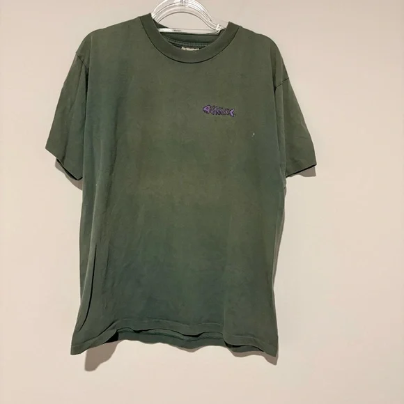 Alore vtg WHEN THE LAST TREE IS DEAD WE REALIZE WE CAN’T EAT MONEY T-Shirt large - Picture 2 of 5